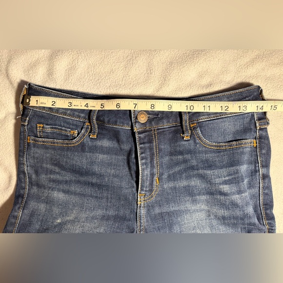Hollister Mid-Rise Crop Super Skinny Jeans – Size 5S - Picture 5 of 9